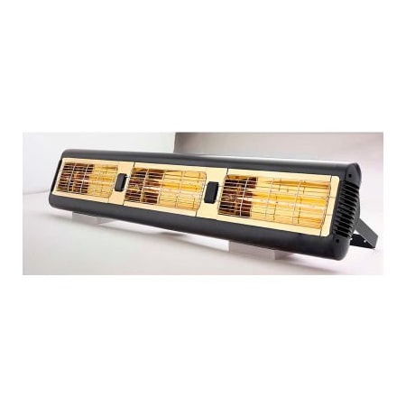 Inforesight Consumer Products Solaira SALPHA3-45240L1B Series H3 Infrared Heater - 4.5KW 208-240V Black SALPHAH3-45240-L1B